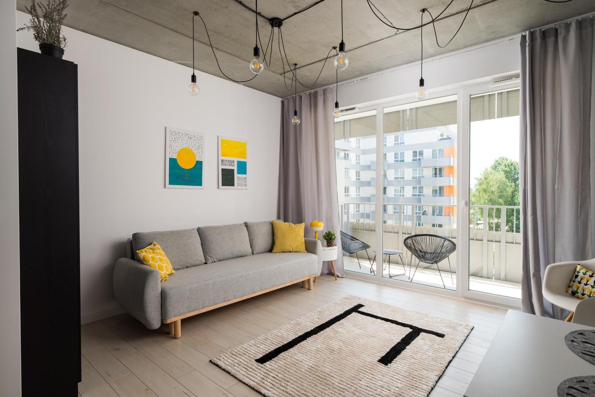 Lotnisko Chopina Stylish Apartment Warsaw